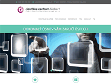 Tablet Screenshot of dentalcentrum.sk