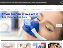 Tablet Screenshot of dentalcentrum.pl